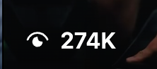 274K views from a single post